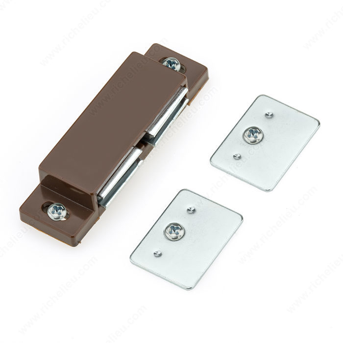 Richelieu Double Magnetic Catch - Plates and Screws Included